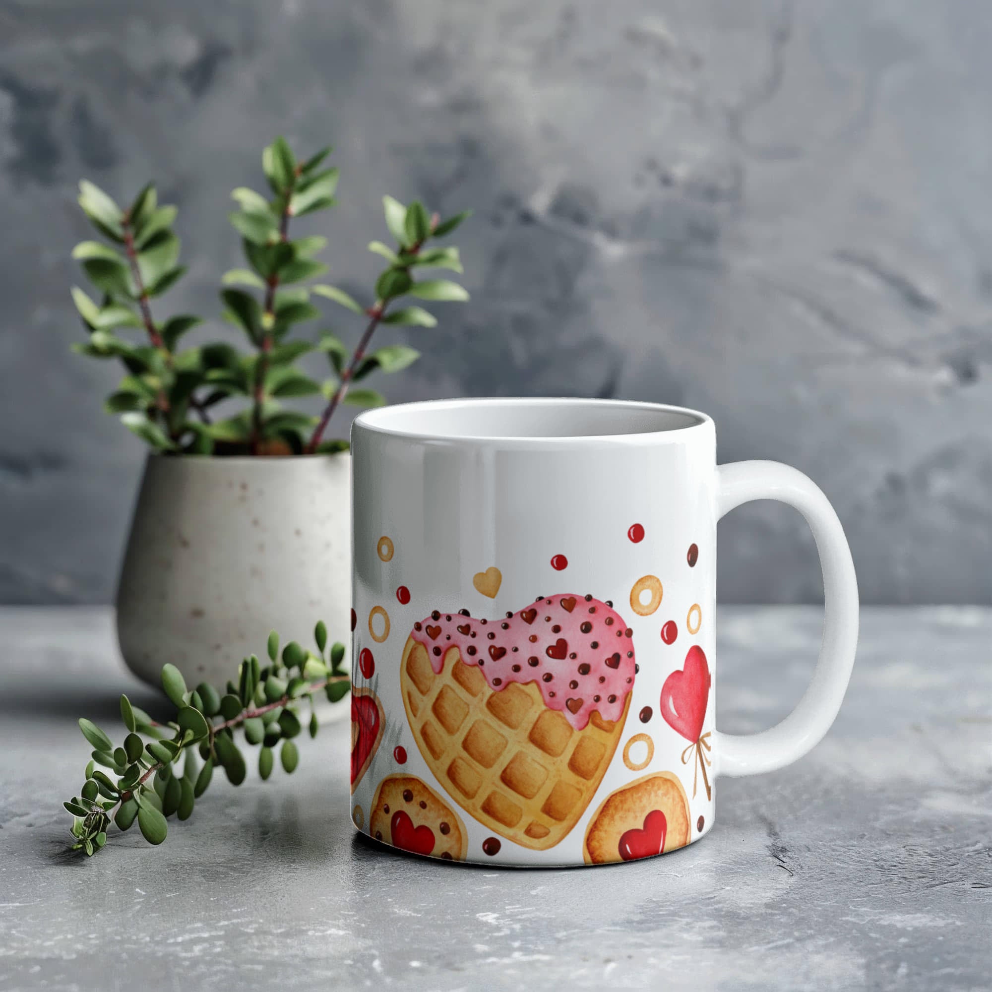 To My Love Mug, Waffel Love