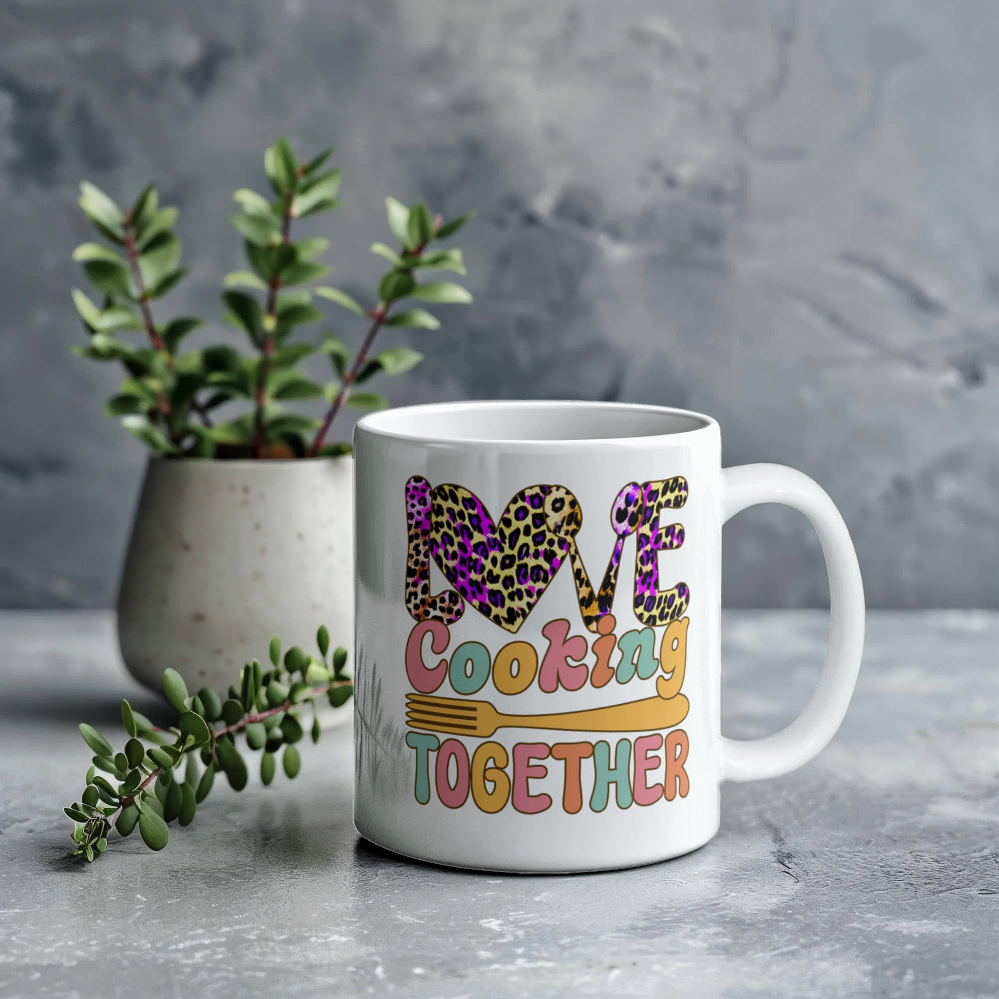 To My Love Mug, Cooking with Love