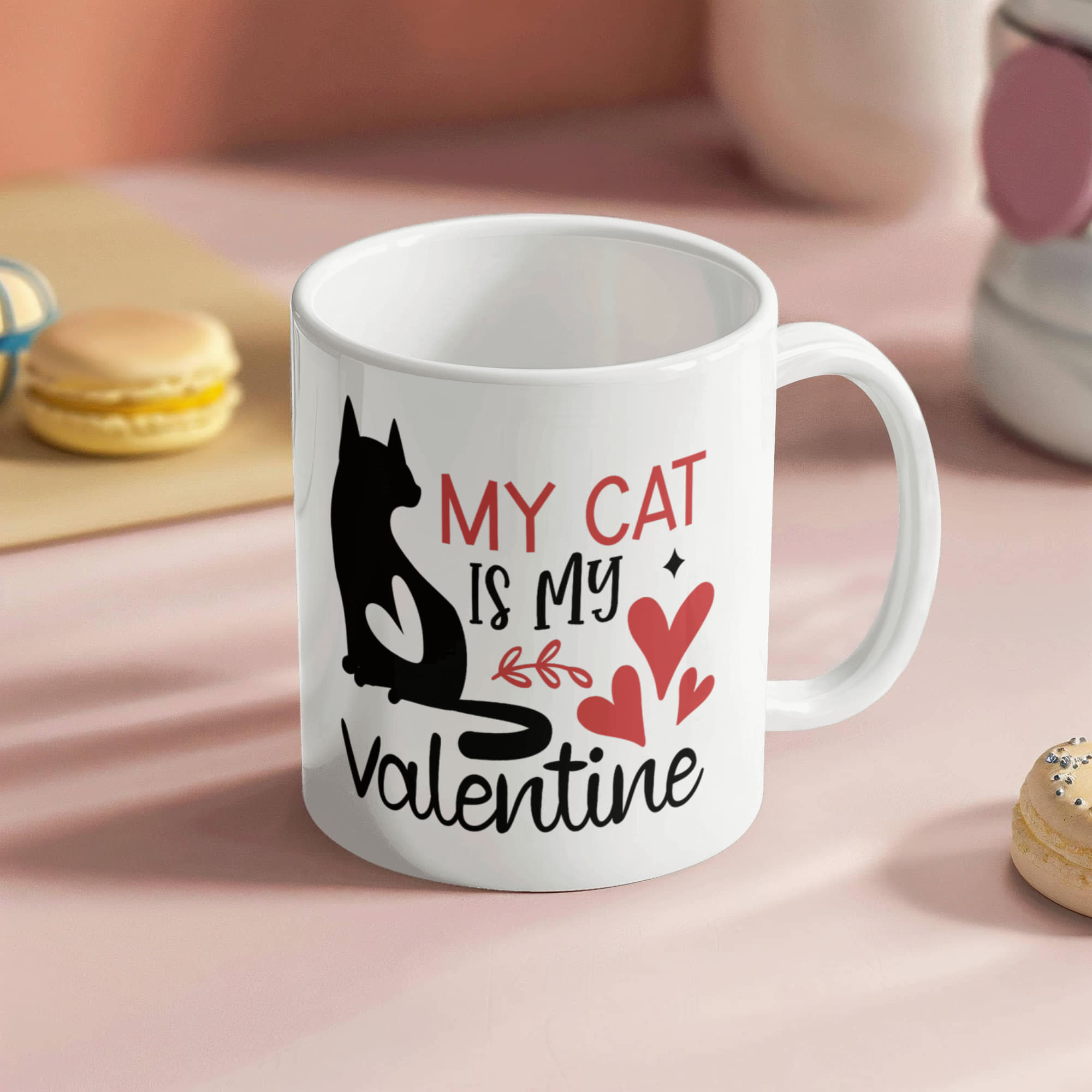 To My Love Mug, My Cat I My Valentine