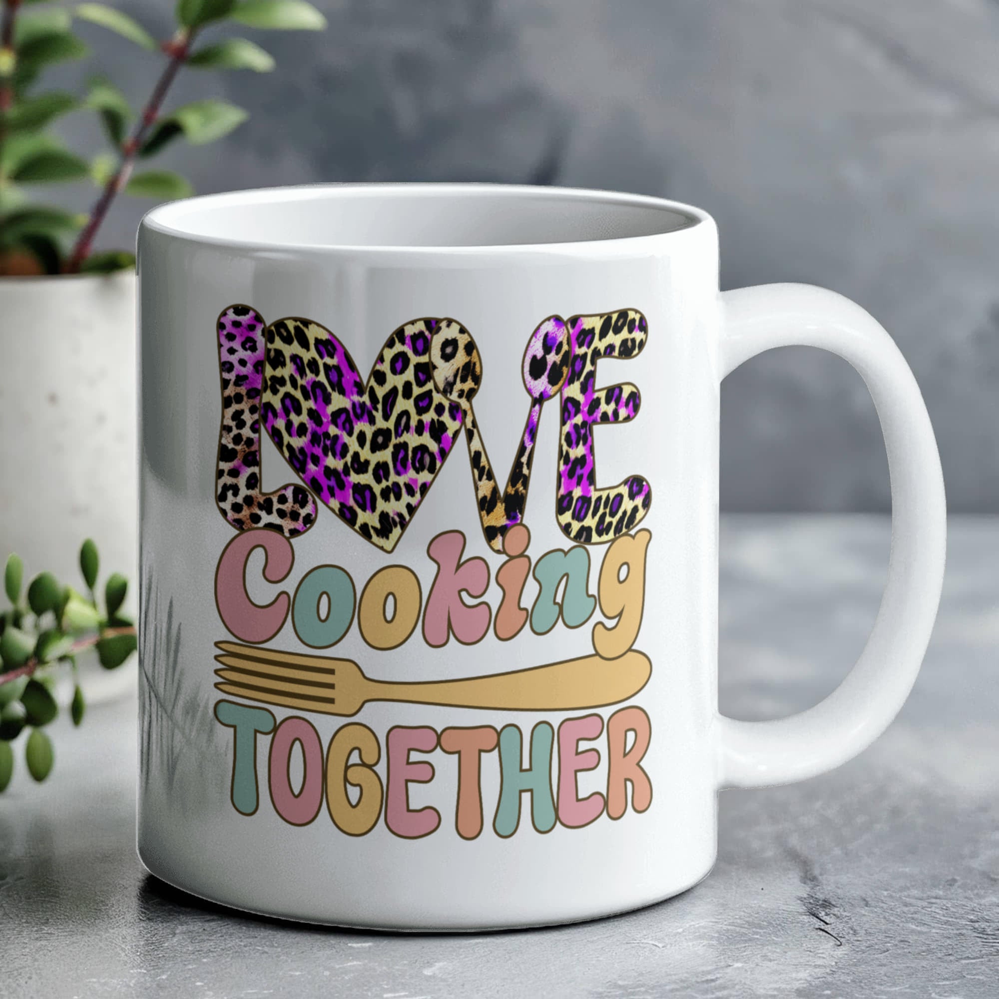 To My Love Mug, Cooking with Love