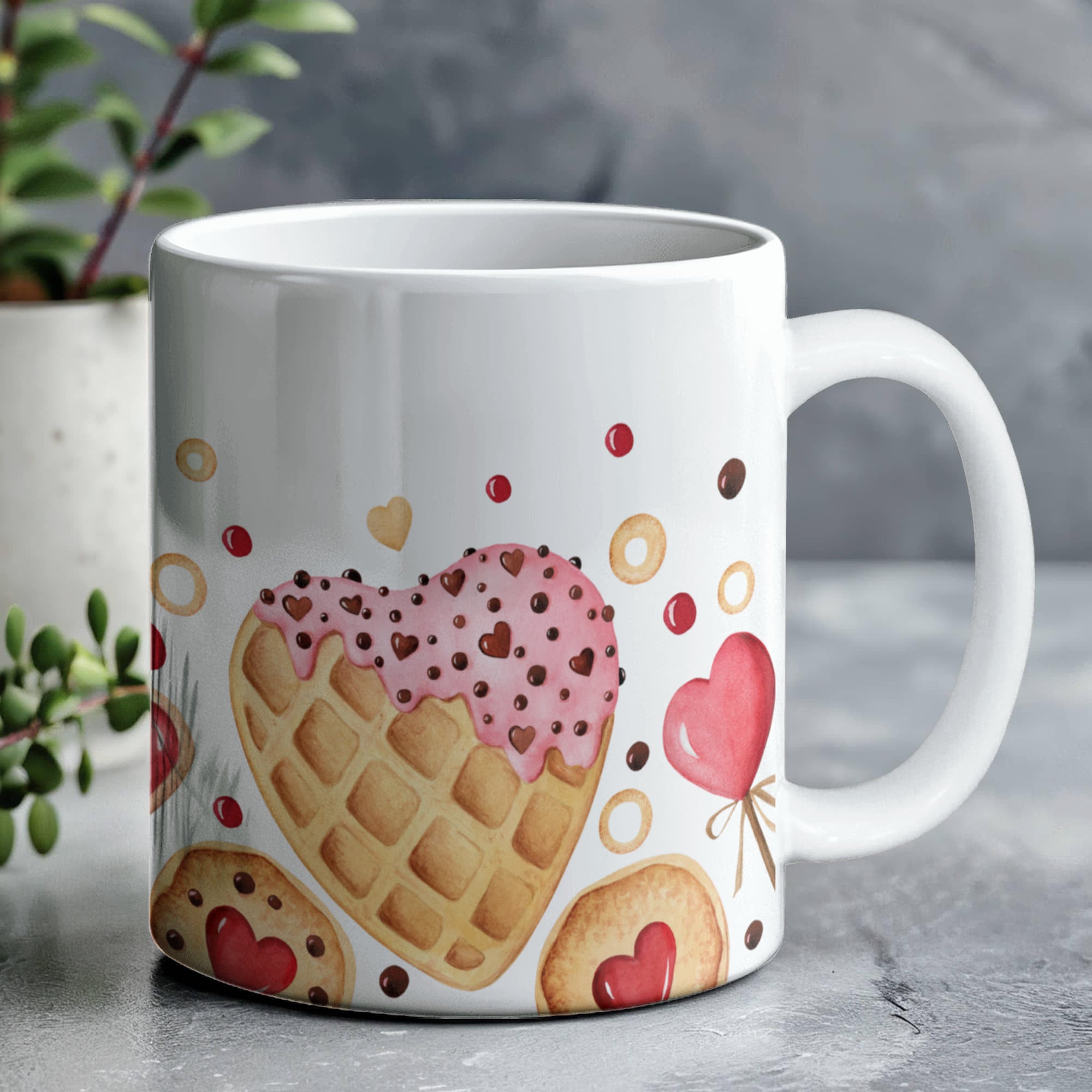 To My Love Mug, Waffel Love