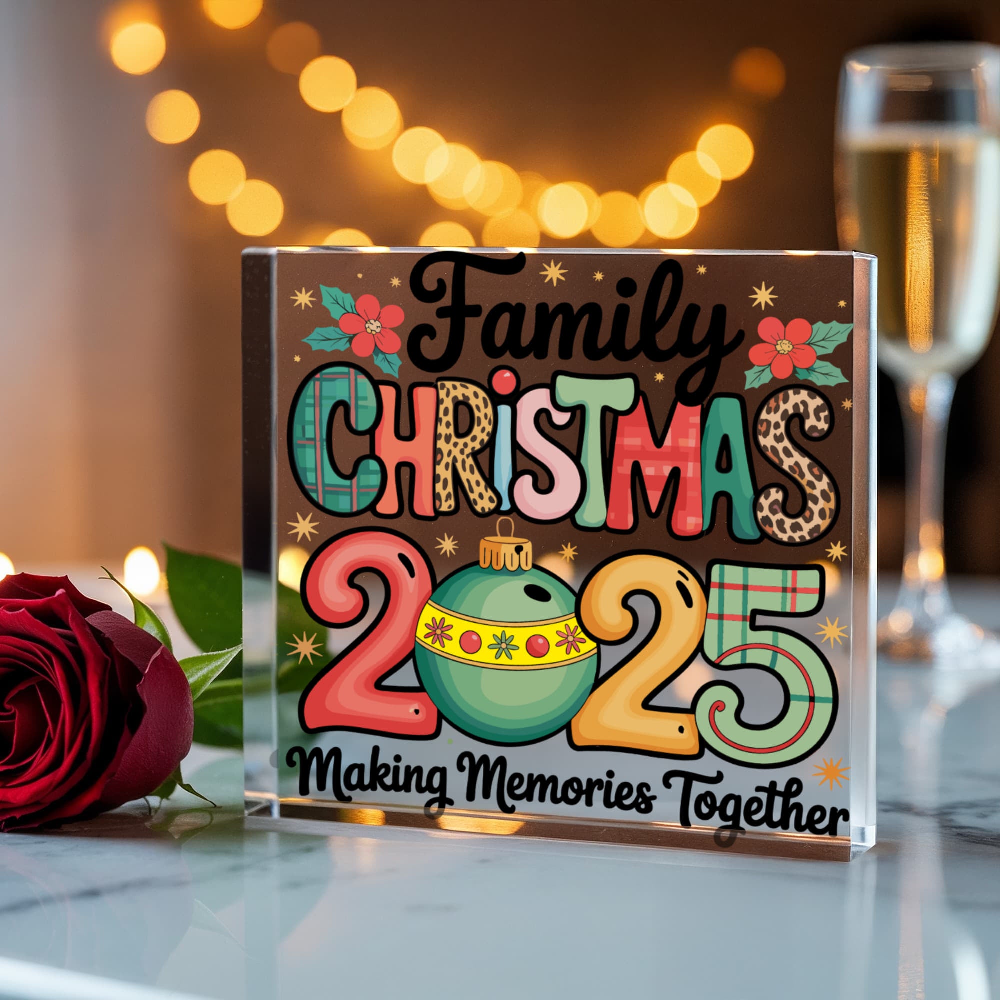 To My Family,, Merry Christmas