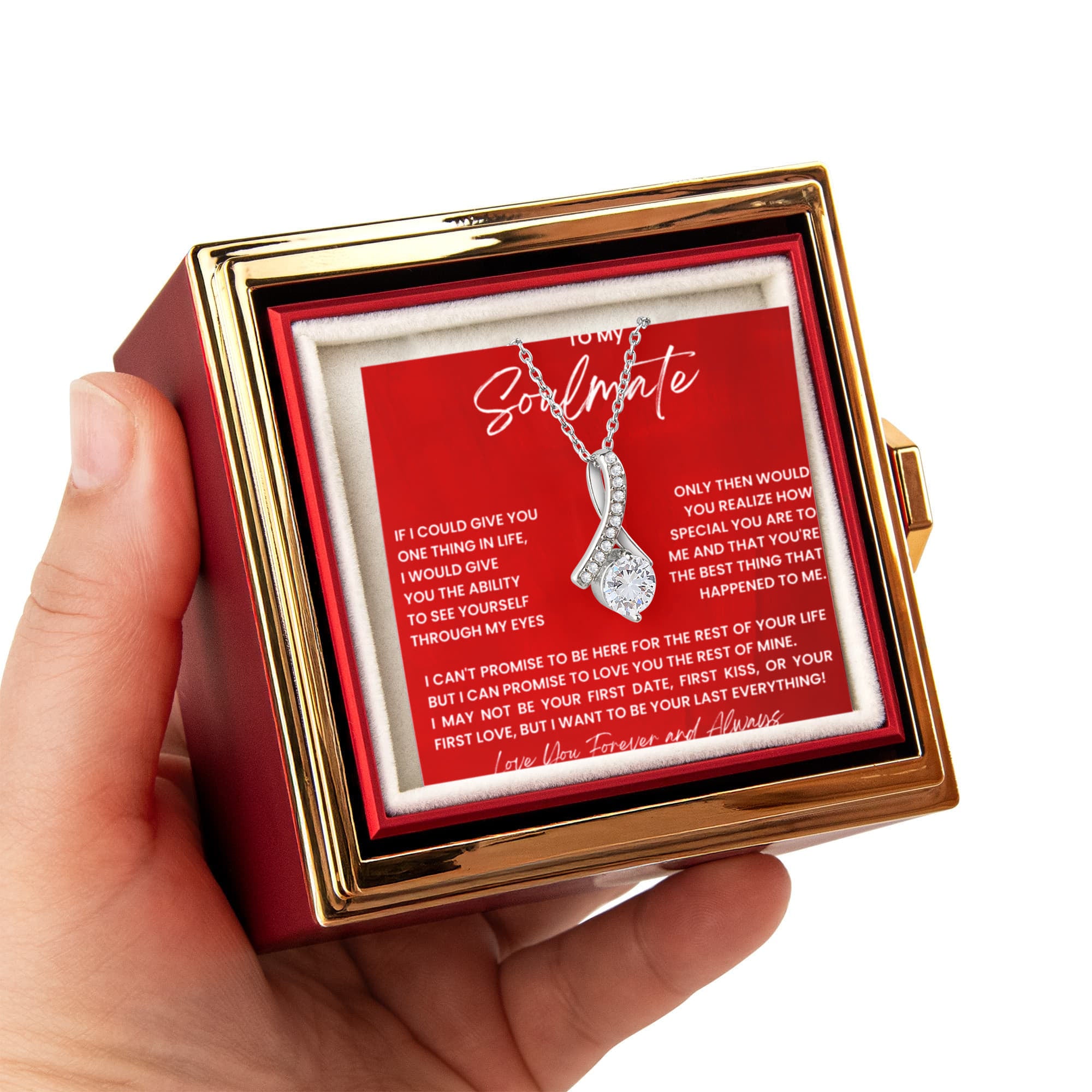 To My Soulmate, Alluring Beauty Necklace