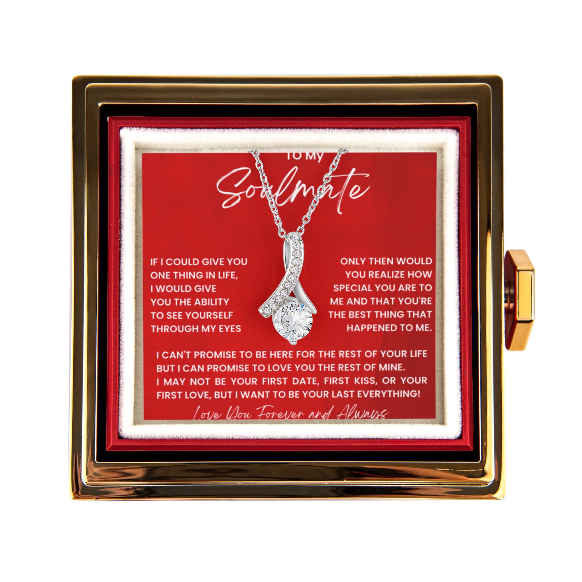 To My Soulmate, Alluring Beauty Necklace