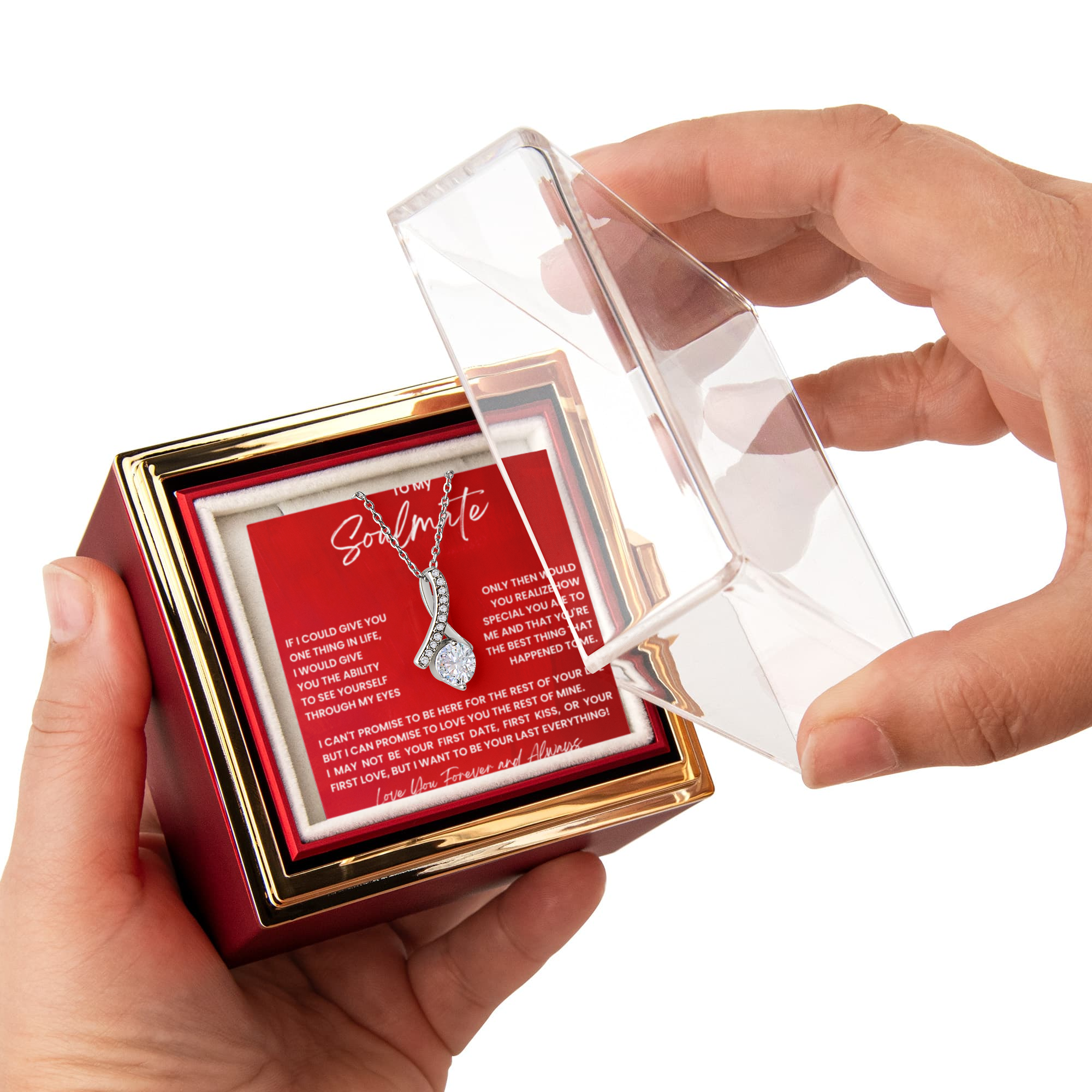 To My Soulmate, Alluring Beauty Necklace