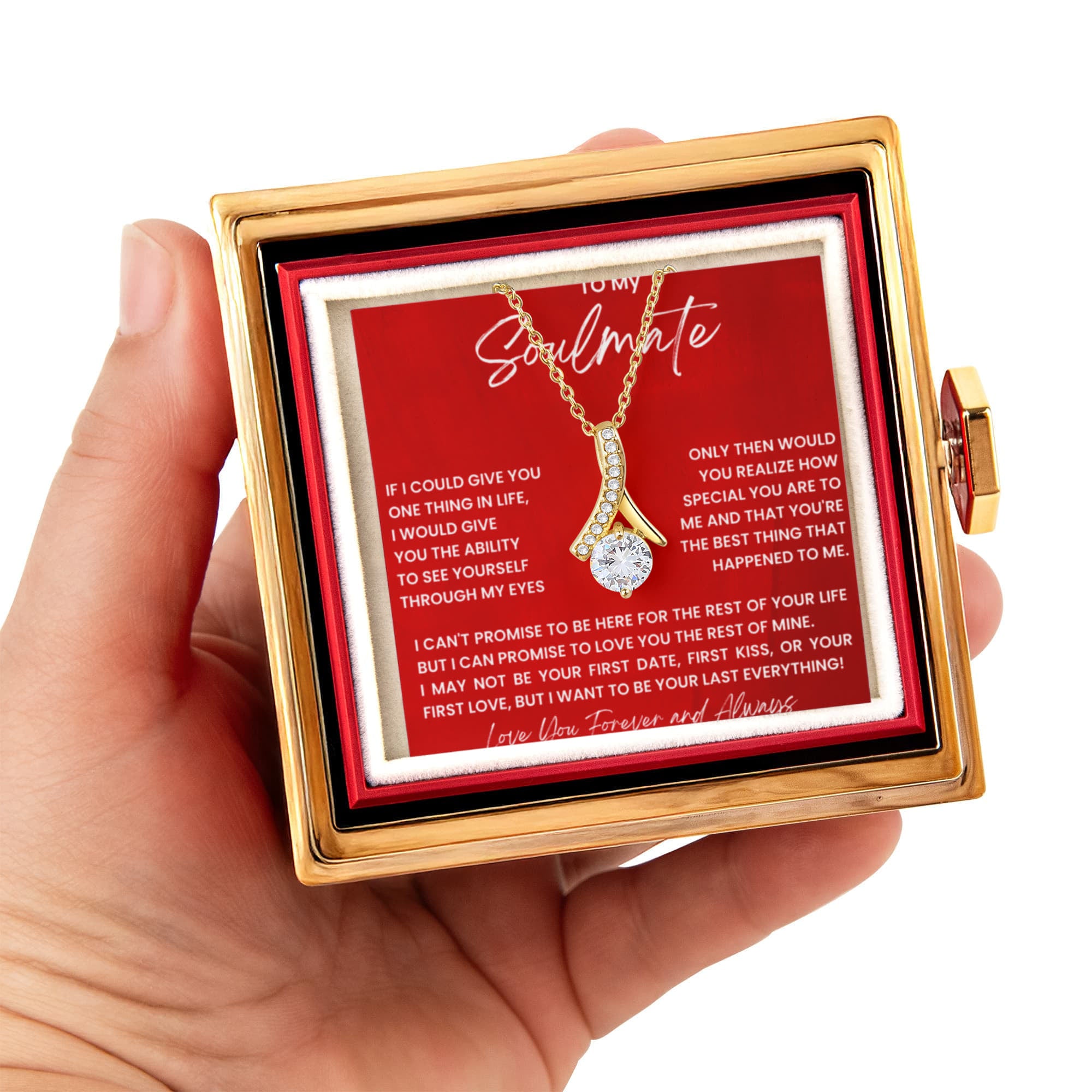 To My Soulmate, Alluring Beauty Necklace