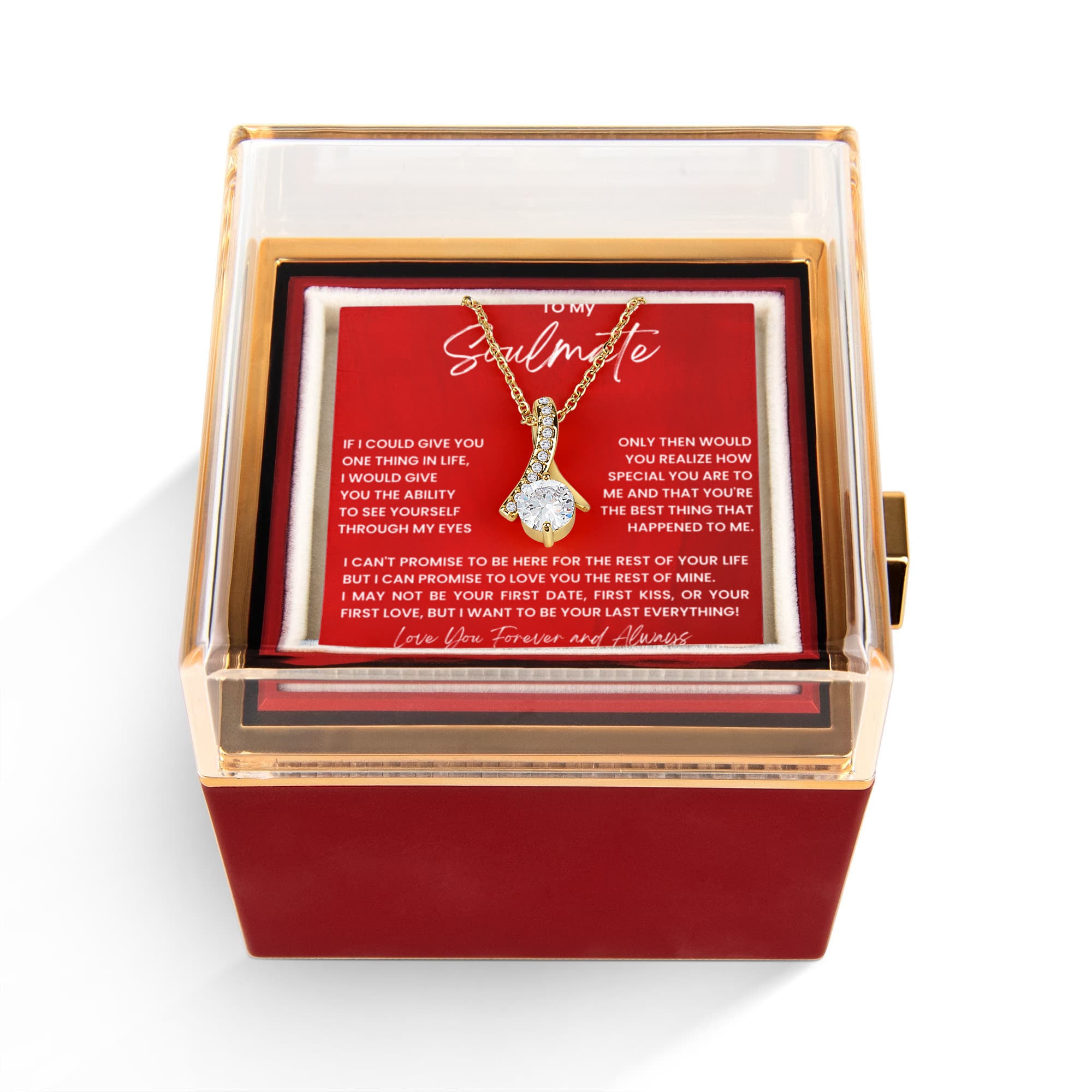 To My Soulmate, Alluring Beauty Necklace