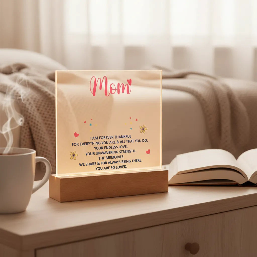 Keepsake Acrylic Bundle - mom - I am forever thankful